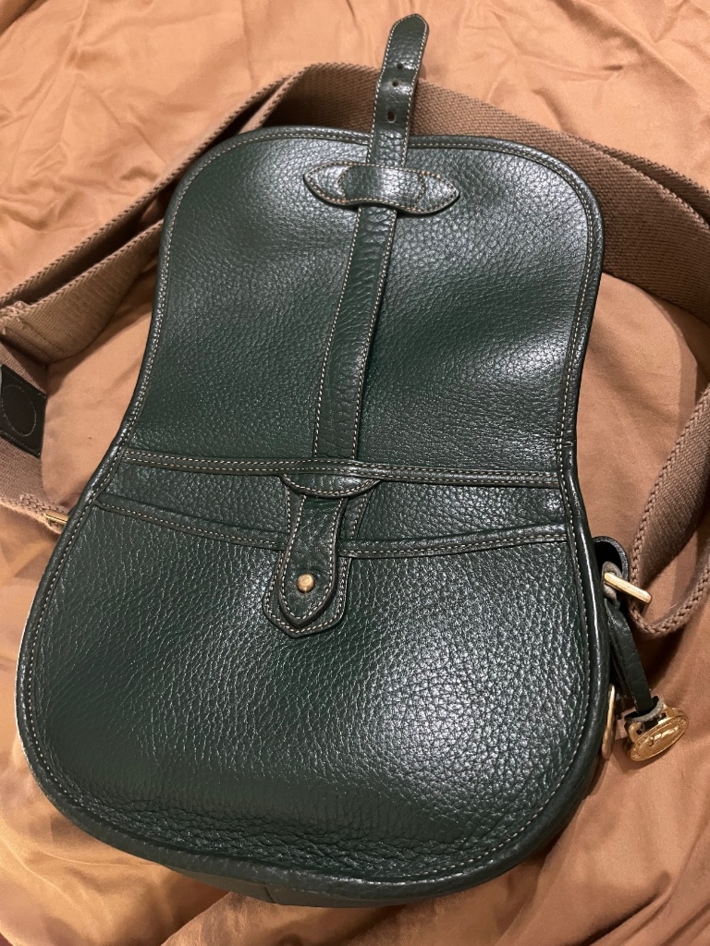 Dooney & Bourke Webster Crossbody Bag circa 1990s/early 2000s - Picture 8 of 9